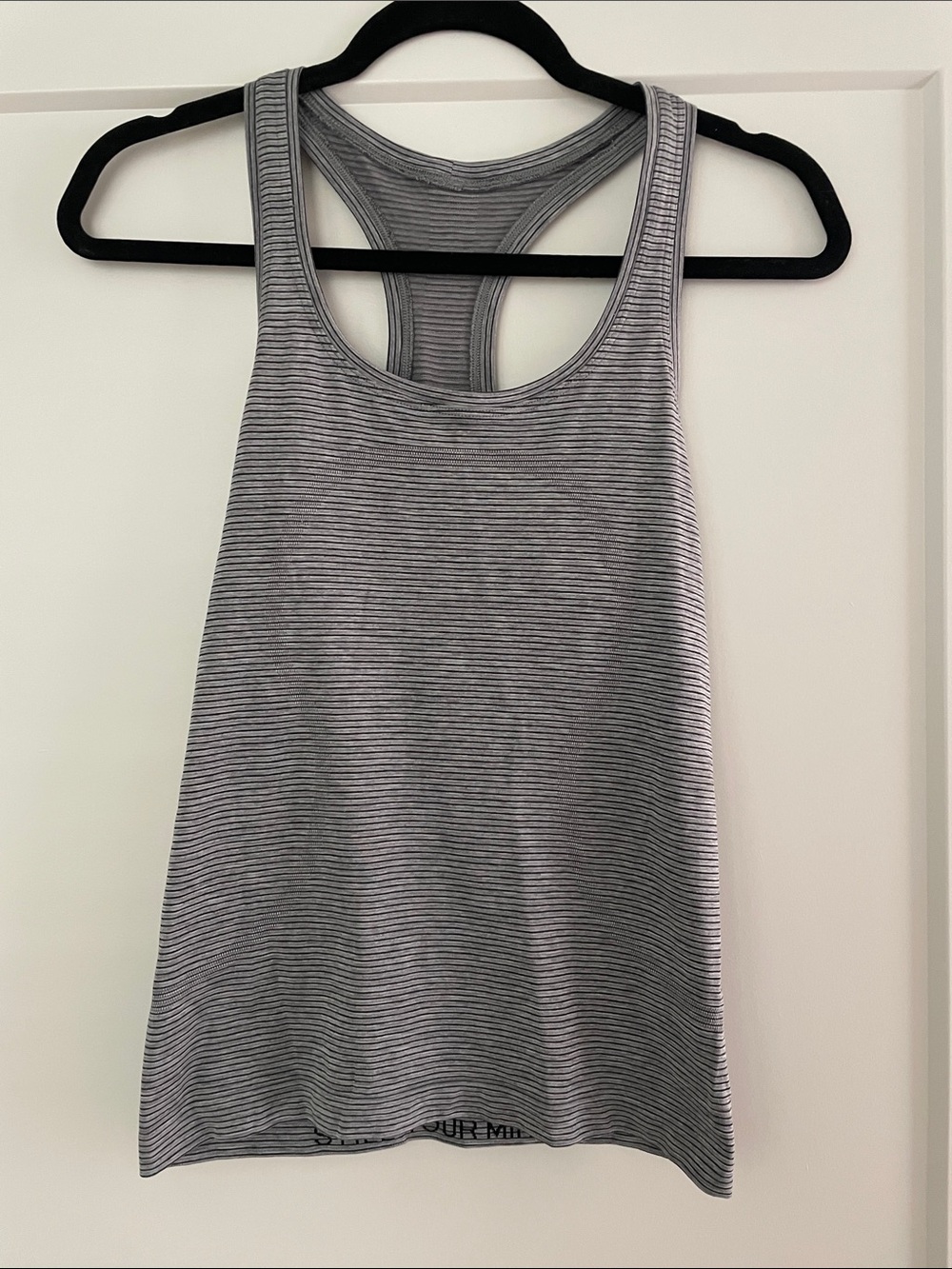 Lululemon Tank Top - Gray stripe